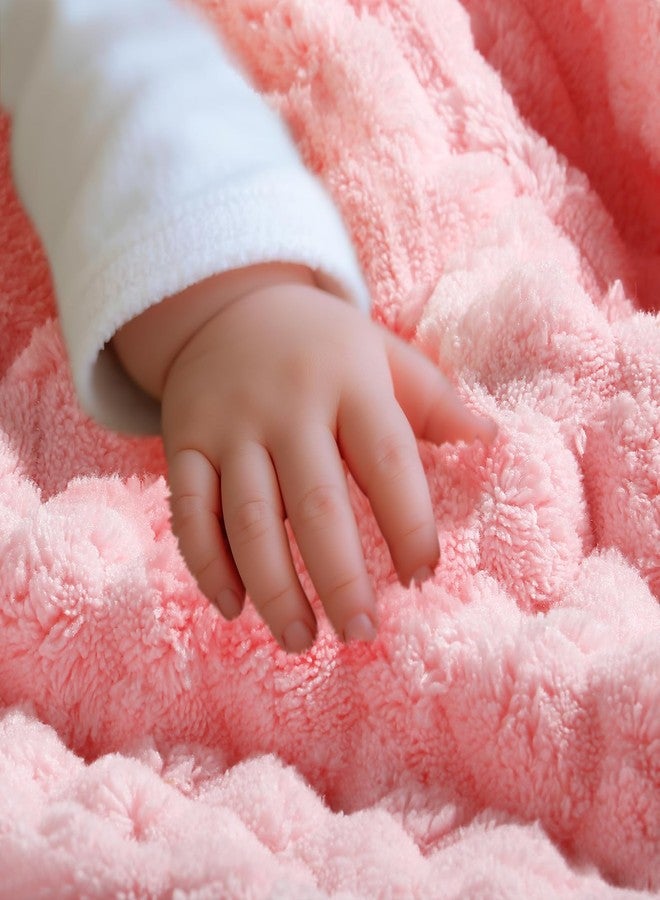 منشفة استحمام وودهوي للرضع، مناشف بونشو فاخرة من الصوف المرجاني للفتيات الصغيرات، مناشف بغطاء رأس للأطفال بمقاس كبير، فائقة الامتصاص لراحة الطفل - هدية رائعة للمواليد الجدد - Image 5