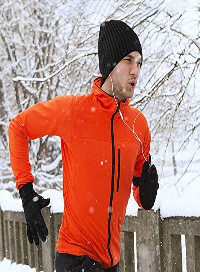 NTGS Knit Beanie Winter Hat, Thermal Thick Polar Fleece Snow Skull Cap for Men and Women Free Size Shade -E - Image 3