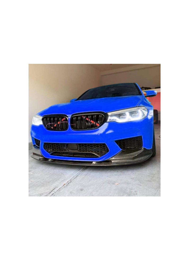 زخارف إدخال الشبك، قطعتان من زخارف شريط الشبك بديلة لسلسلة 1 2 3 4 5 6 7 F20 F22 F30 G30 G11 (أحمر)