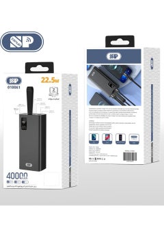 SP Power Bank 40000 (PD 22.5W + 4 USB) with screen  - Image 2