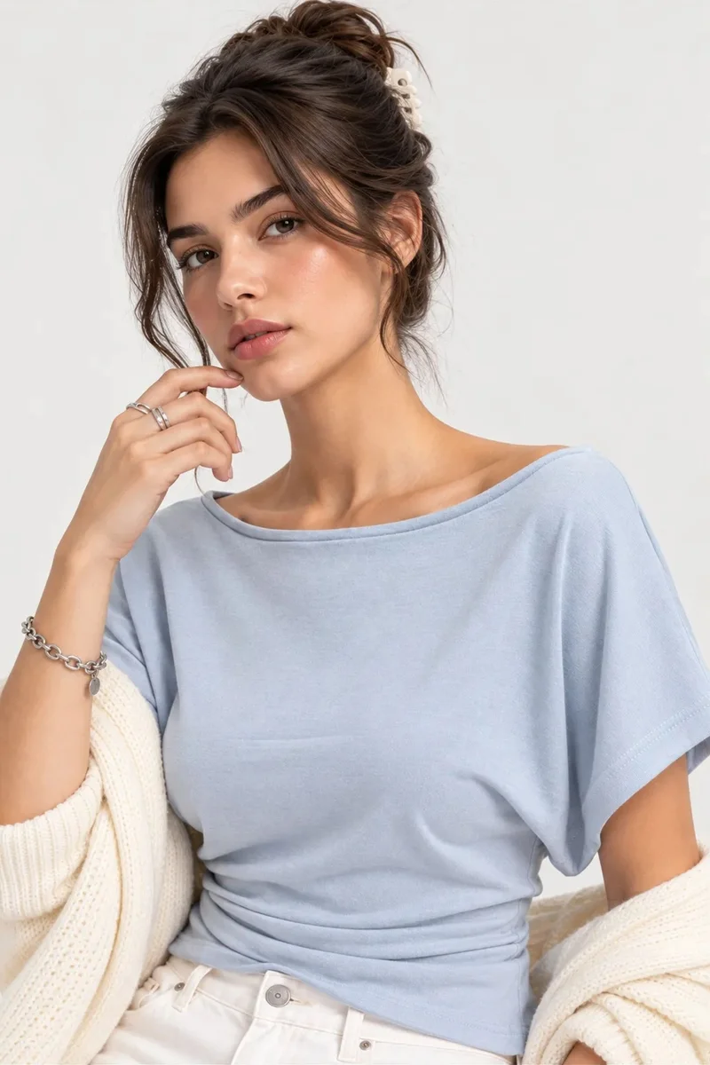 ميكسراي MIXRAY Women's Cotton Blouse