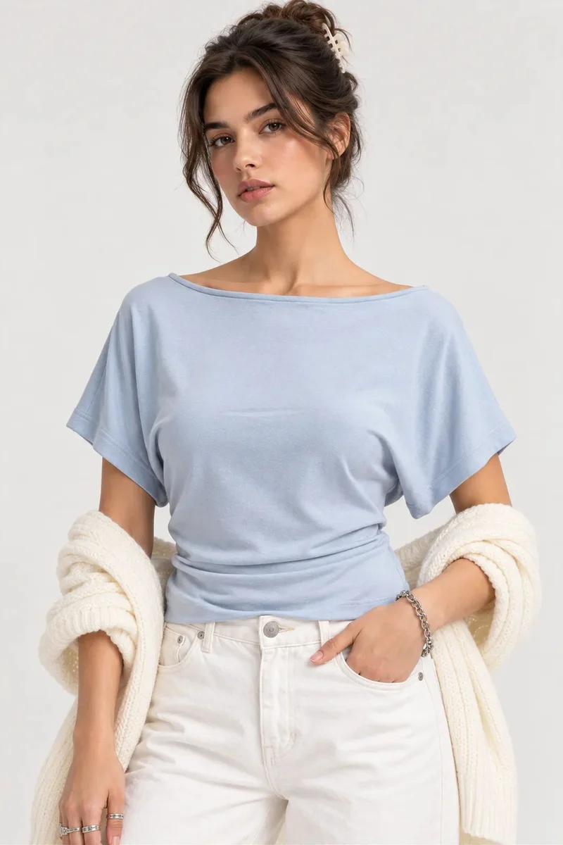 ميكسراي MIXRAY Women's Cotton Blouse