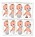 RokAPary Baby Shower Boy Scratch Off Poop Game Easy to Play Silly Games Funny Idea Ice Breaker Activity Raffle Cards Blue Pacifier Set of 40 Cards Made in USA - Image 3
