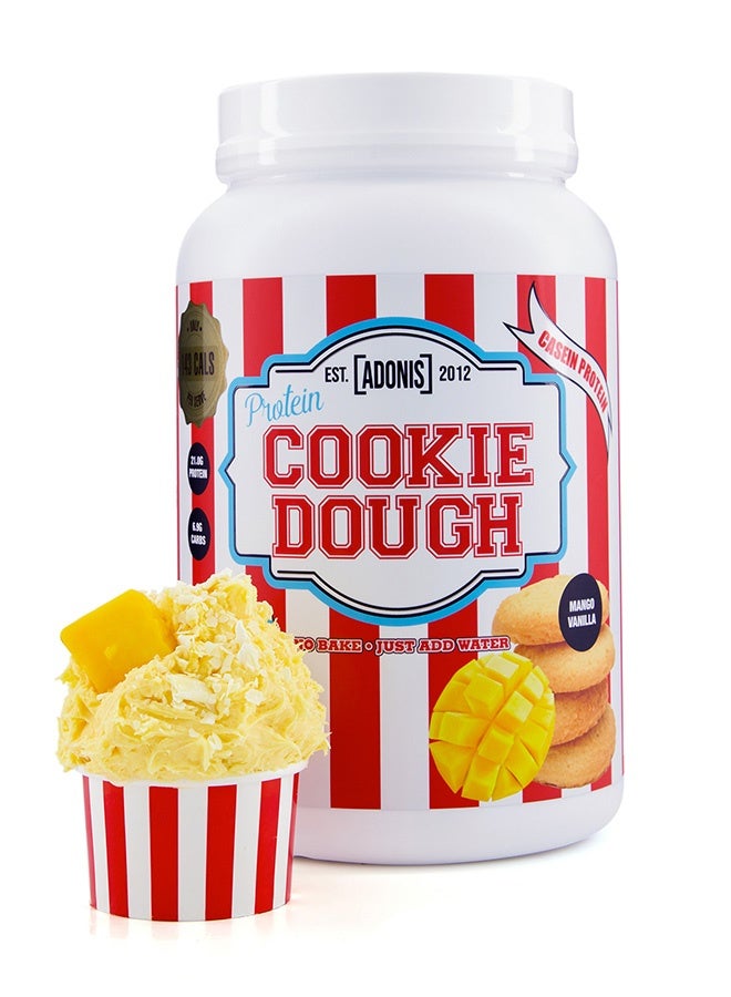 Adonis Protein Cookie Dough, Casein Protein, Mango Vanilla Flavour 1kg
