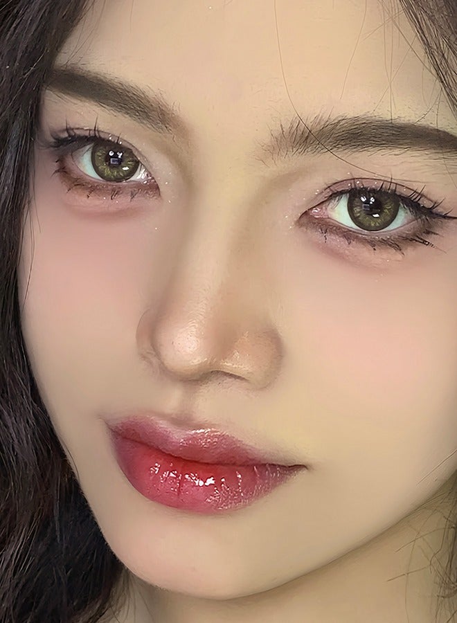 Freshlady Colored Contact Lenses Swan Brown 14.50mm Yearly Disposable for Daily Wear - Image 3