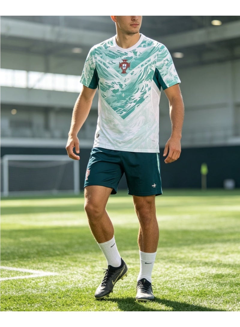 قميص كرة القدم الرياضي قصير الأكمام إصدار مشجع كأس العالم الجديد، قميص كرة القدم للأطفال، يدعم الطباعة المخصصة وقابل للتنفس - Image 4