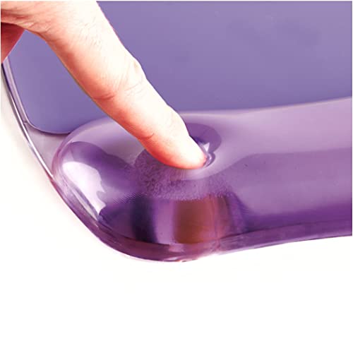 Fellowes Crystals Gel Mouse Pad with Wrist Rest - Purple (91441) - Image 5