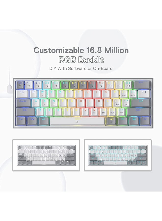 Redragon Fizz Pro K616 Wired RGB Mechanical Mode Gaming Keyboard - Image 3