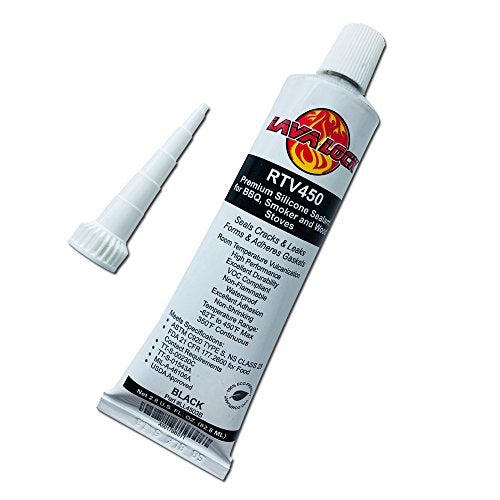 LavaLock® Black Food Safe BBQ Adhesive 3 oz Grill Smoker High Temp RTV Silicon - Image 5