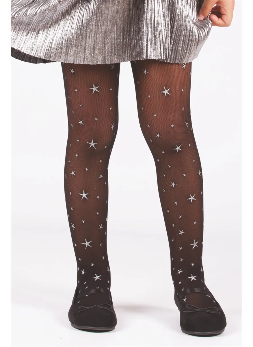 DayMod Star Glittery Kids Pantyhose