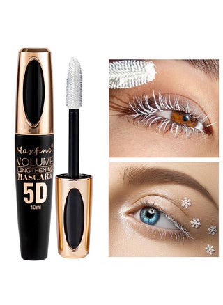 Mascara Volume Lengthening，5D Silk Fiber Mascara with Folding Eyelash Comb Brush,Liquid Colored Mascara Lash Extensions,Waterproof, Sweat-proof, Non-blooming, Long and Multi-color Base#03 - pzsku/Z12DBA8ECFF9EACF2D2C5Z/45/_/1740643911/d01d090e-ce00-41b0-943f-3b7772c3c186