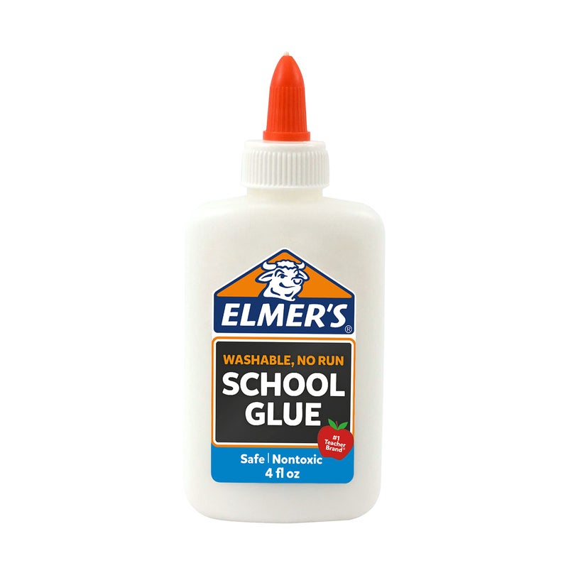 Elmer's Liquid School Glue, Washable, 4 oz - Image 1