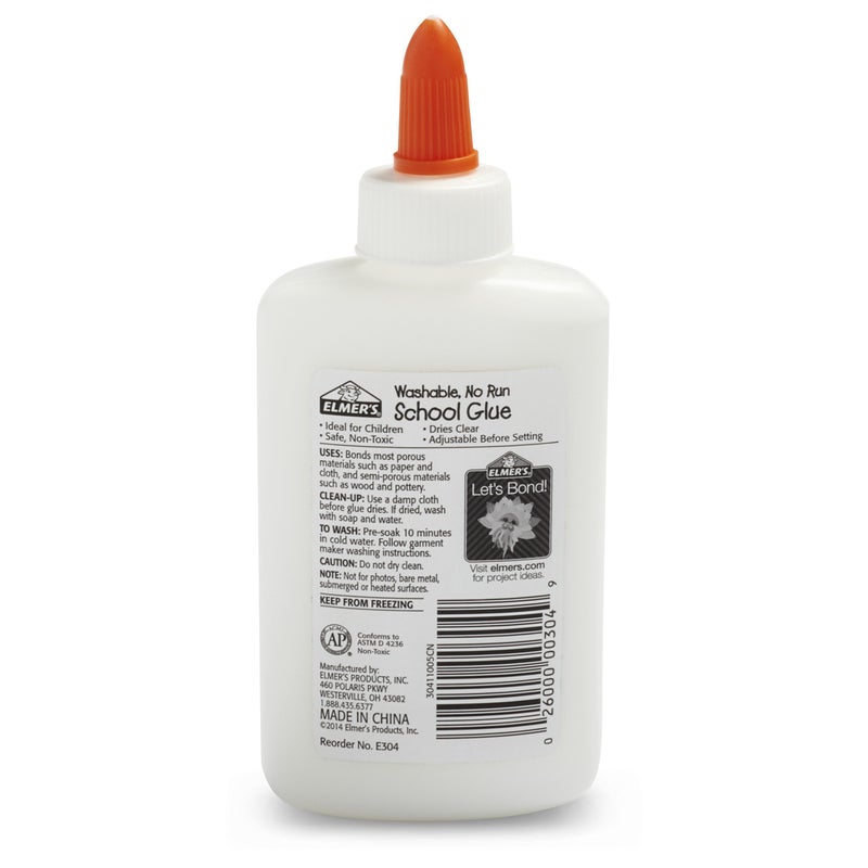 Elmer's Liquid School Glue, Washable, 4 oz - Image 3