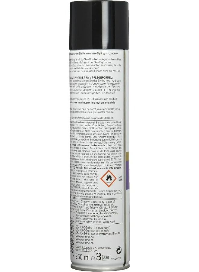Pantene PRO-V Hair Spray Volume Creation 4, 250ml - Image 2