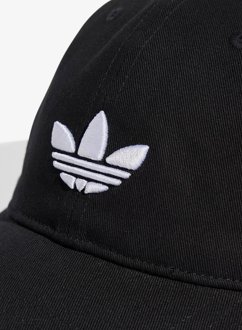 Adidas Originals BLACK Adicolor Classic Trefoil Baseball Cap  | Best Price UAE