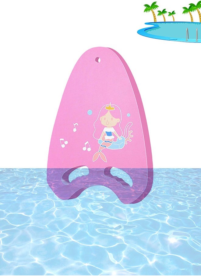 HAIZID Swimming Kickboard Floating Boards for Beginner, with Handrail Holes Cartoon Swim Board for Kids Adults  - Image 1