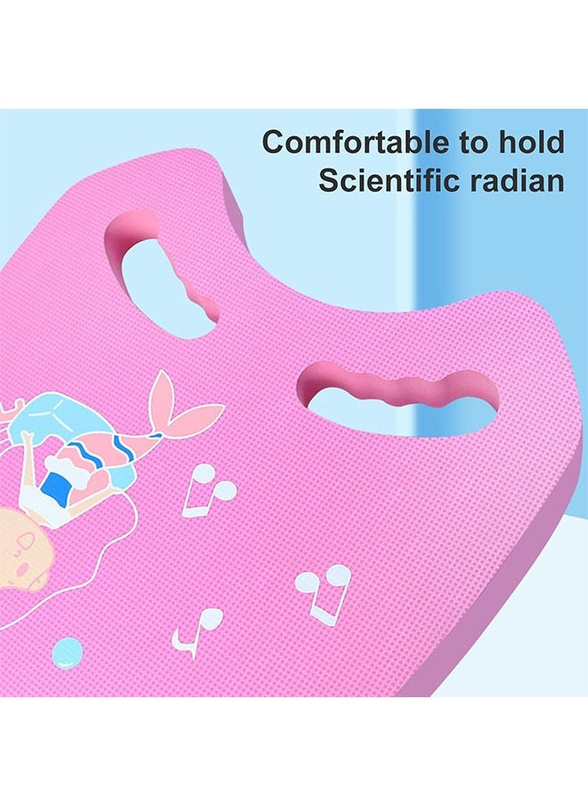 HAIZID Swimming Kickboard Floating Boards for Beginner, with Handrail Holes Cartoon Swim Board for Kids Adults  - Image 4