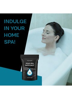 Aromasong Aromasong Dead Sea Salt Bath Soak 6 Lbs. Bulk Pack - 100% Natural Dead Sea Salts for Soaking, Relaxation, and Detoxification of Skin, Dead Sea Salts for Bath to Rejuvenate and Refresh.  - Image 4