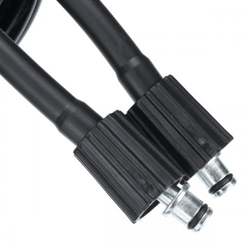 LAXMO Pressure Washer Hose Pipe 15 Meter Upto 2150 Psi Heavy Duty Black Molded Pipe Compatible with Pressure Pump - Image 2