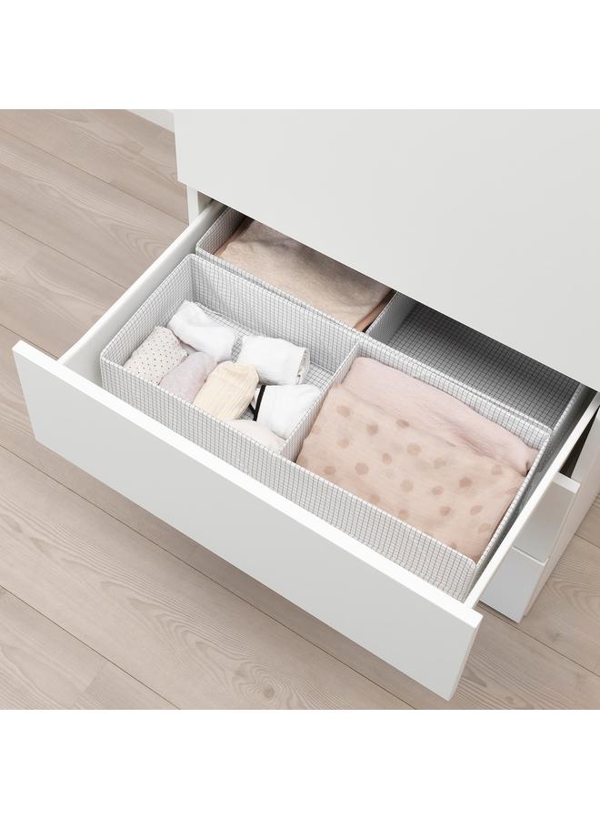 Zaboon Drawer, White/White, 60X57X20 Cm - Image 3