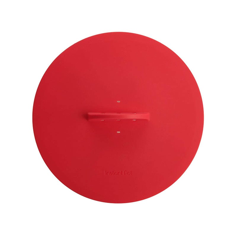 Instant Pot Official Universal Silicone Bakeware Lid, Red - Fits Fluted, Springform & Round Pans For Baking & Cooking, Heat-Resistant, Non-Stick, Dishwasher Safe, Compatible with 6 Qt., 8 Qt. Cookers - Image 1
