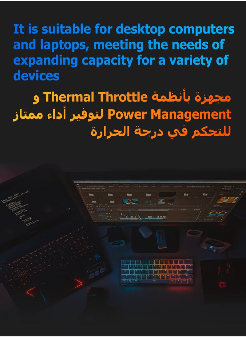 بريداتور - SSD 512 جيجابايت - M.2 NVMe PCIe Gen 4.0X4 - سرعة القراءة بحد أقصى 7400 ميجابايت/ثانية - محركات الأقراص ذات الحالة الصلبة GM7 لأجهزة الكمبيوتر المكتبية والكمبيوتر المحمول - جهاز توسيع سعة الكمبيوتر - Image 1