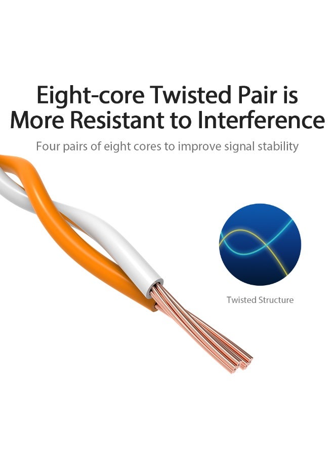 VENTION Cat.6 UTP Patch Cable 0.5M Black Model - Image 5