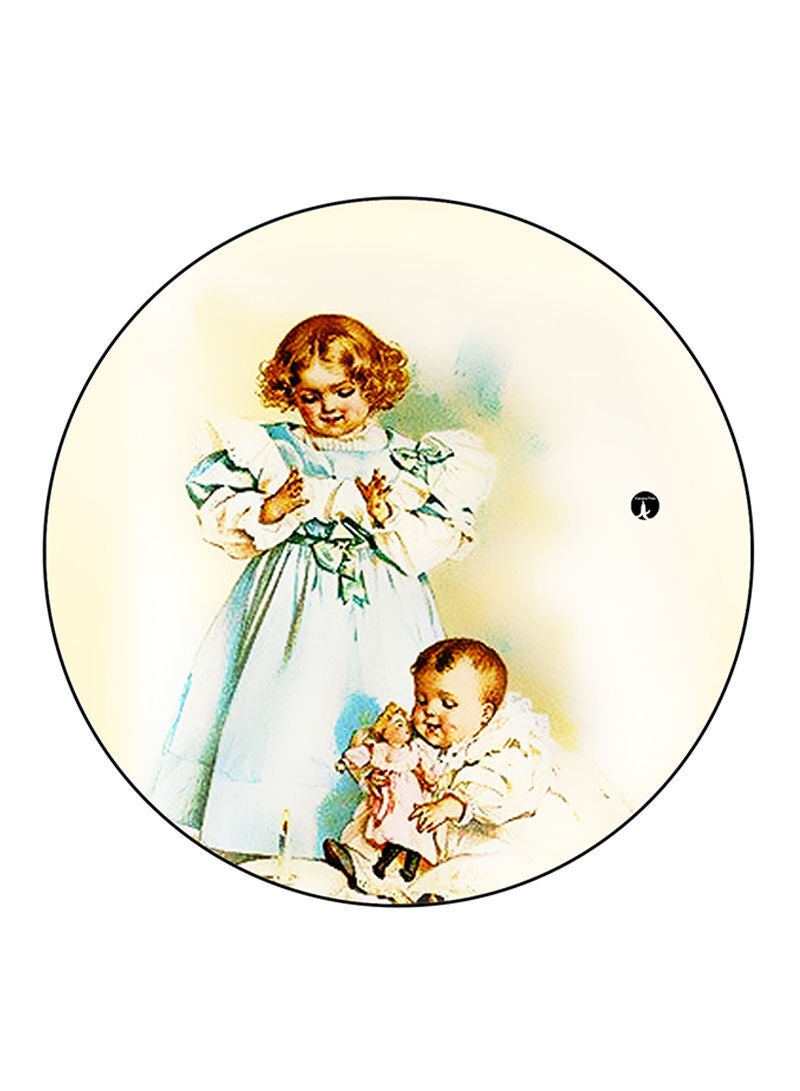 RKN Vintage Art Printed Fridge Magnet Multicolour - Image 2