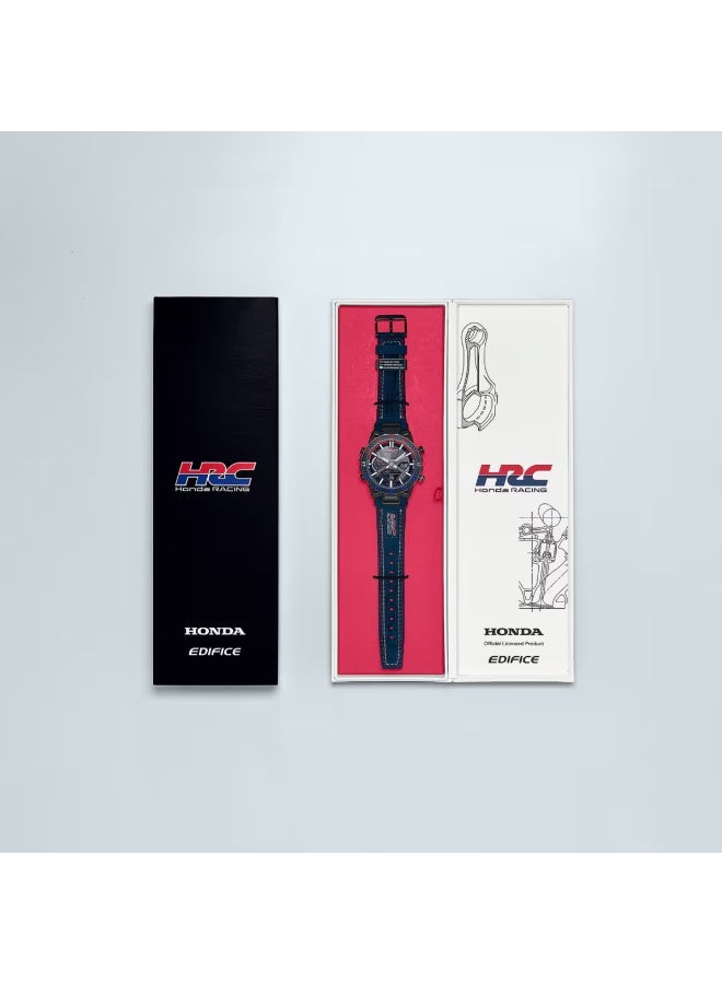 كاسيو ساعة كاسيو إيديفيس ECB-2000HR-1ADR للرجال تعمل بالطاقة الشمسية ومزودة بتقنية بلوتوث - مزودة بغطاء واقٍ من الكربون، وخاصية ربط الهاتف الذكي - Image 4