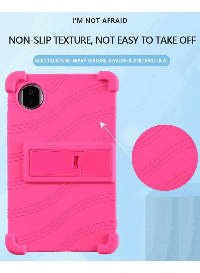 Kids Case Compatible with Honor Pad X7 8.7 inch 2025 Tablet 【Kids Friendly】 4 Corners Thicken Soft Silicone Case Shockproof Cover with Multi-Angle Stand - Image 2