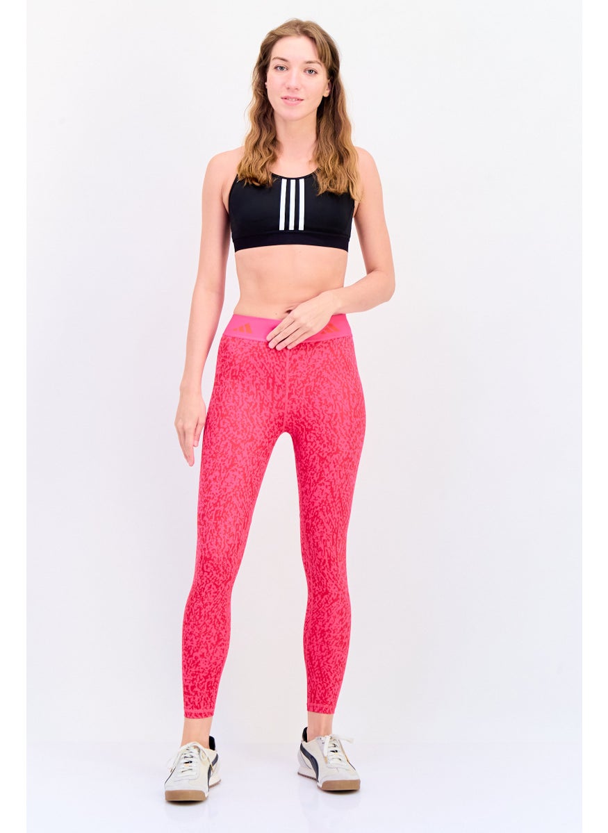 Adidas Women Sportswear Fit Training Leggings, Multicolor  - Image 4