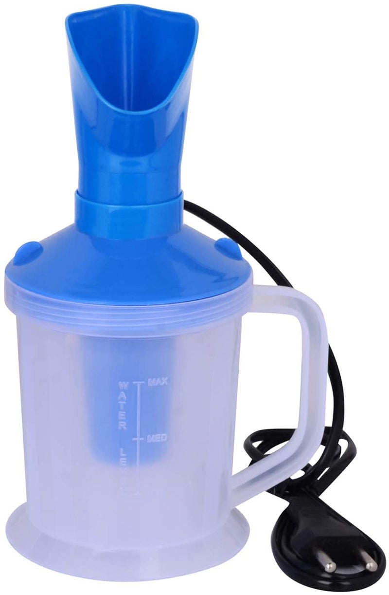 Commence 3 in 1 Steamer For Cold And Cough,Vaporizer Steamer For Face Steam,Steam Inhaler & Vaporizer Machine,Uv Steam Sterilization (Use Only Ro/Filter Water)-Blue - Image 3