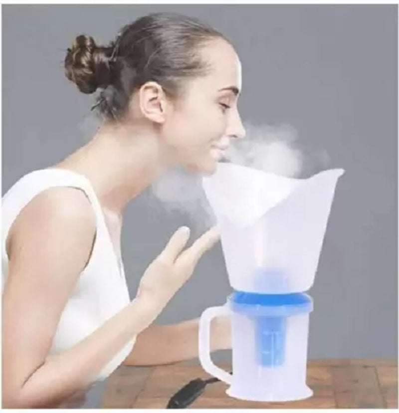 Commence 3 in 1 Steamer For Cold And Cough,Vaporizer Steamer For Face Steam,Steam Inhaler & Vaporizer Machine,Uv Steam Sterilization (Use Only Ro/Filter Water)-Blue - Image 5
