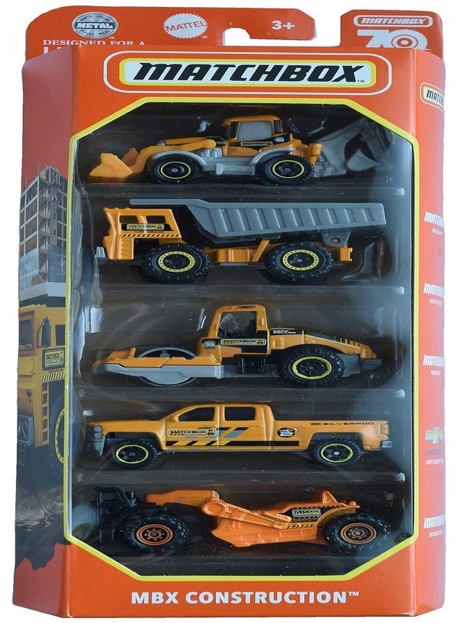 Matchbox MBX Construction 5 Pack - Image 1