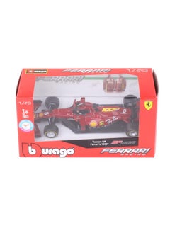 Bburago Bburago Formula 1 World Champion Ferrari Racing SF #1000 Charles Leclerc Die-cast Car (1:43, Red, 10 cm)  - Image 1
