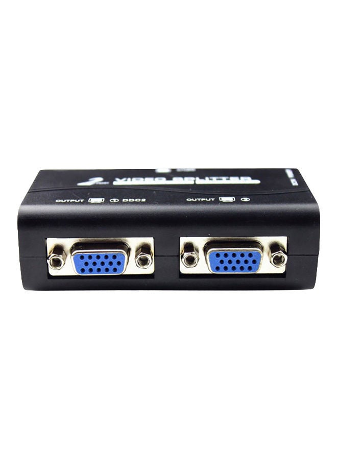 NIBEMINENT 2 Ports VGA Video Splitter Black  - Image 2