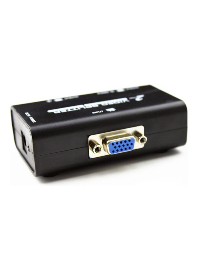 NIBEMINENT 2 Ports VGA Video Splitter Black  - Image 4