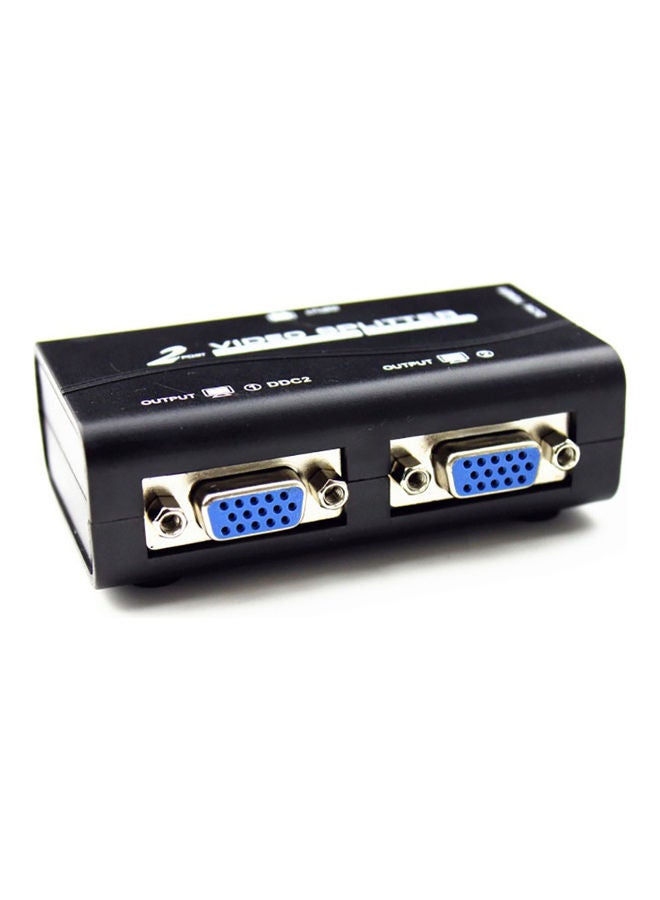 NIBEMINENT 2 Ports VGA Video Splitter Black  - Image 5