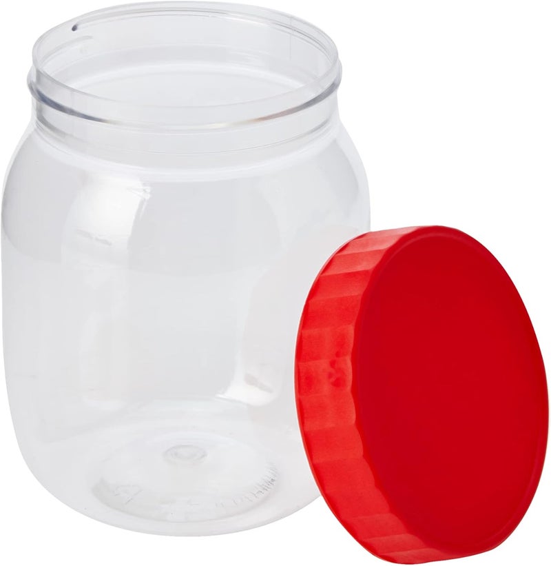 Sunpet Detachable clean Plastic Round Shape Food Storage Container, 500 ml Capacity (Pack of 2) Multiple sizes - Image 3