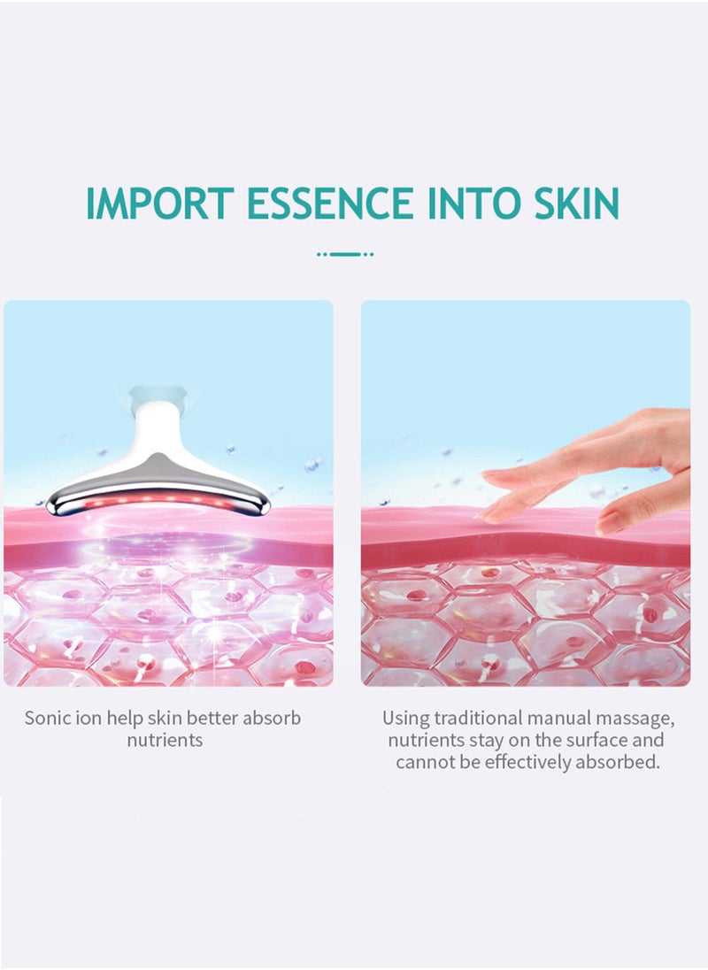 EzzySo - Neck Face Beauty Device Facial Lifting Machine EMS Massager Reduce Double Chin Anti Wrinkle Skin Tightening Skin Care Tools - Image 1