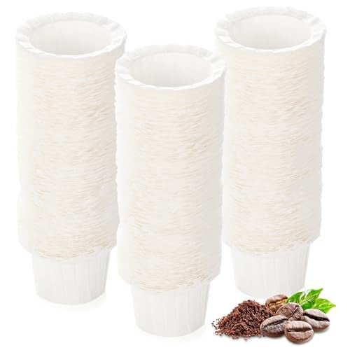 Kicovitifa Disposable Paper Coffee Filters, Keurig K Cup Paper Filters for Keurig Single Brewer Reusable Cups, K-cup Coffee Pods, Fits All Brands Reusable K Cups (300) - Image 1
