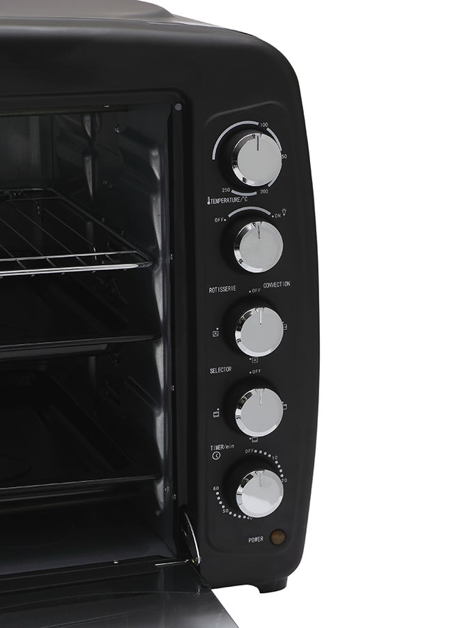 Nobel Electric Oven Convection Fan Rotisserie 30 L 1500 W NEO35 Black - Image 4