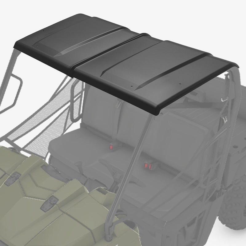 SAUTVS Sport Roof for Polaris Ranger 570 Full Size (2016-2021) - 2-Piece Dustproof Hard Roof Top Sun Visor
