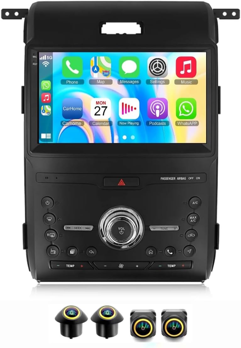 VIEREX 9-Inch Android Car Stereo for Ford F150 (2014-2015) - Image 1