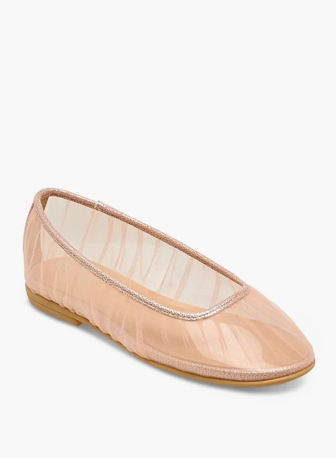 Celeste Girls Mesh Ballerina Shoes