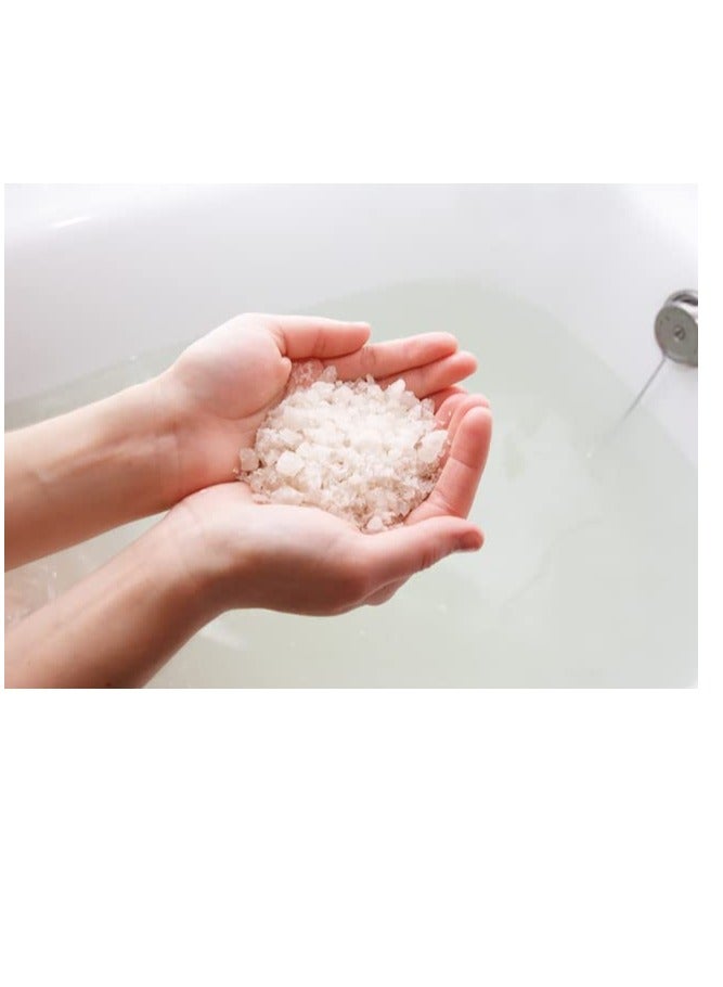 AHAVA ملح حمام معادن البحر الميت من AHAVA، لافندر مهدئ - استرخاء مكثف للجسم والعقل، يعزز الرطوبة، يلين ويخفف العضلات المتعبة، غني بمزيج ملح البحر الميت الحصري وأوزموتير، 32 أونصة - Image 2