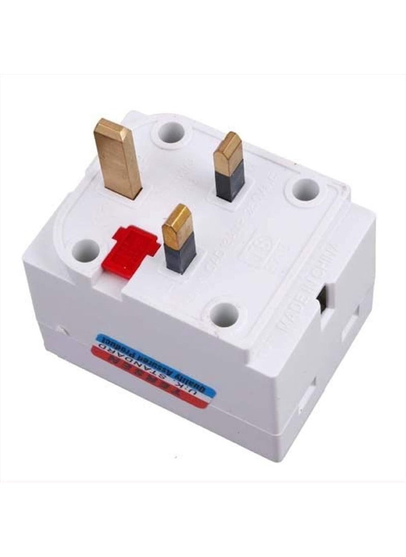 TERSEN Pack Of 2 Pcs Multi Purpose AC Power Plug 13 AMP 250V Power Adapter  - Image 3