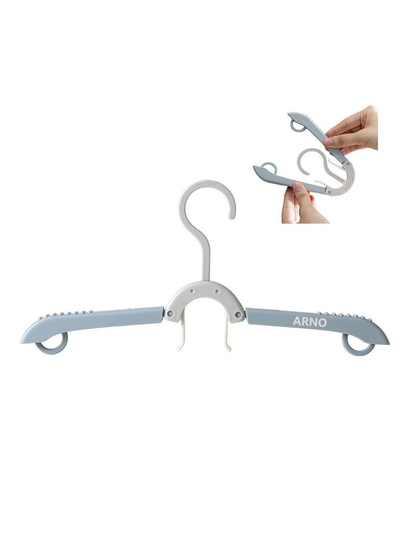 ARNOTEC Multifunctional travel folding hanger storage drying rack portable travel artifact business trip home clothes support hanger - Image 1