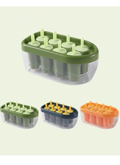 ROEIEIS 8 Pcs Silicone Popsicle Molds with Sticks & Drip Guards, BPA-Free, Reusable & Easy Release Ice Pop Maker  - Image 2