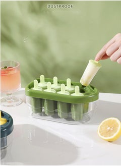 ROEIEIS 8 Pcs Silicone Popsicle Molds with Sticks & Drip Guards, BPA-Free, Reusable & Easy Release Ice Pop Maker  - Image 5